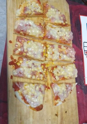 Una foto de Pizza 🍕😋