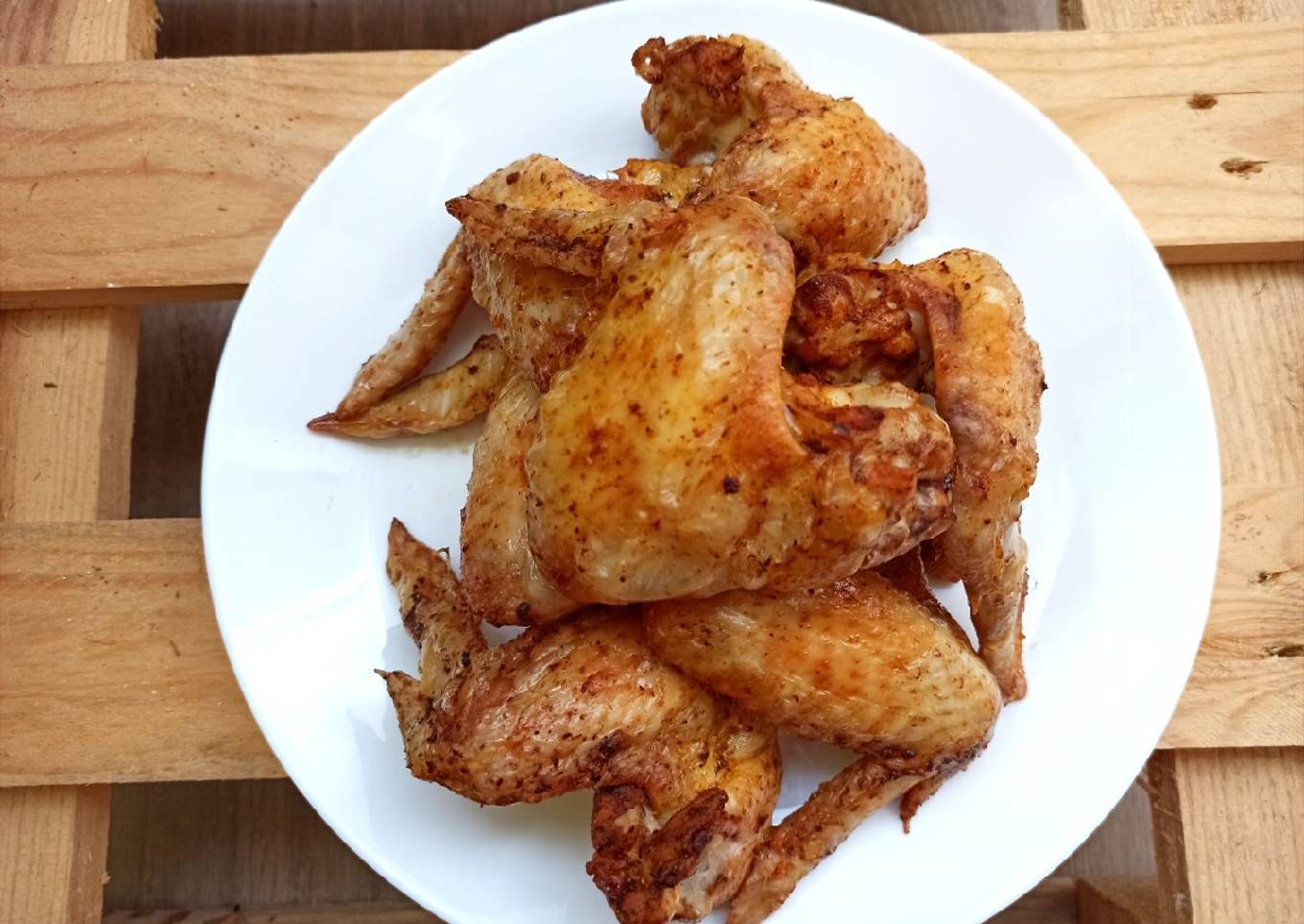 Alitas de pollo en Air fryer