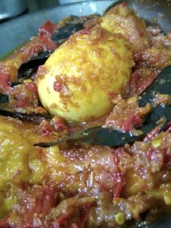 Foto resep Semur telur + tahu kuning