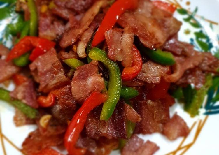 Resep Tumis Bacon (non halal) Enak