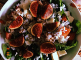Ensalada con Higos y Arroz