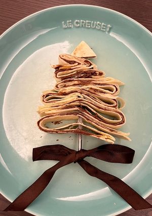 創意聖誕樹甜點 的食譜成品照片