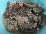 Pomo and beef peppersoup