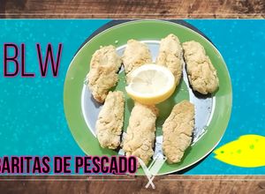 Foto principal de BLW. Varitas de pescado y lentejas