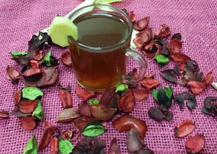 Recipe of Quick Black Tea with Ginger