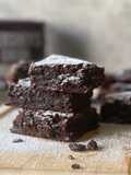 The Best Chewy Fudge Brownies Ever ! *EASY*