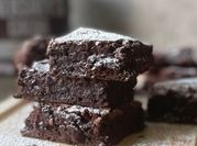 A picture of fudge brownies