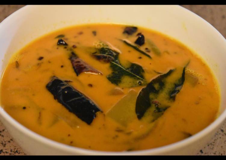 Raw mango curry in Coconut milk