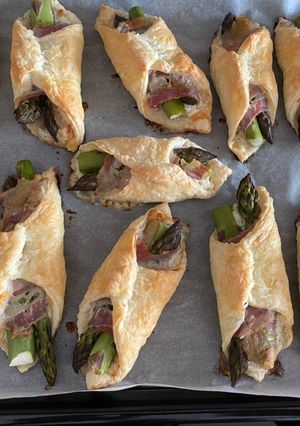 Leveles spárga recept fotója
