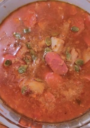 Foto resep Jamur petai semurai pedas