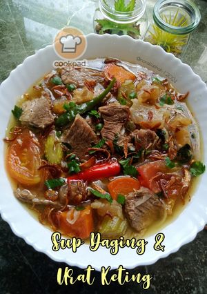 Gambar Sup Daging & Urat Keting