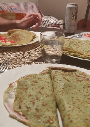 Foto di Crepes salate al pesto
