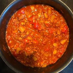 A picture of Bad Day Salvage Pasta Sauce.