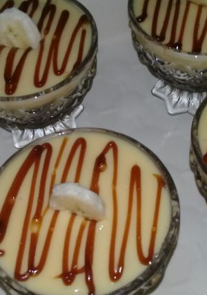 صورة لوصفة تحلية بنينة وإقتصادية بالفلان وبنان 🍮🍮🍮🍮