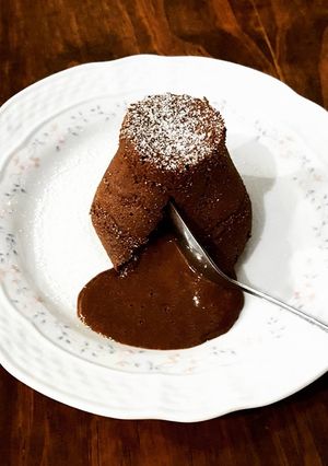 Una foto de Volcán de Chocolate