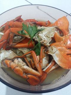 Foto resep Kepiting rebus sederhana kuah segar