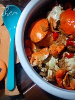 Foto resep Kepiting saus padang