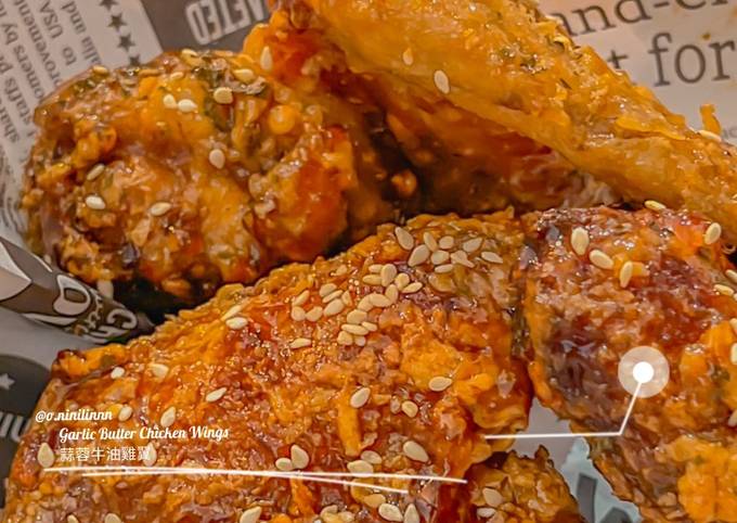 Resep 🍗 Garlic Butter Chicken Wings yang Lezat