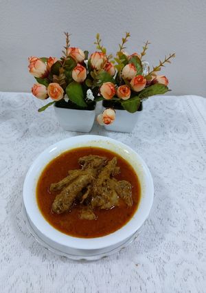 A picture of Chicken korma.