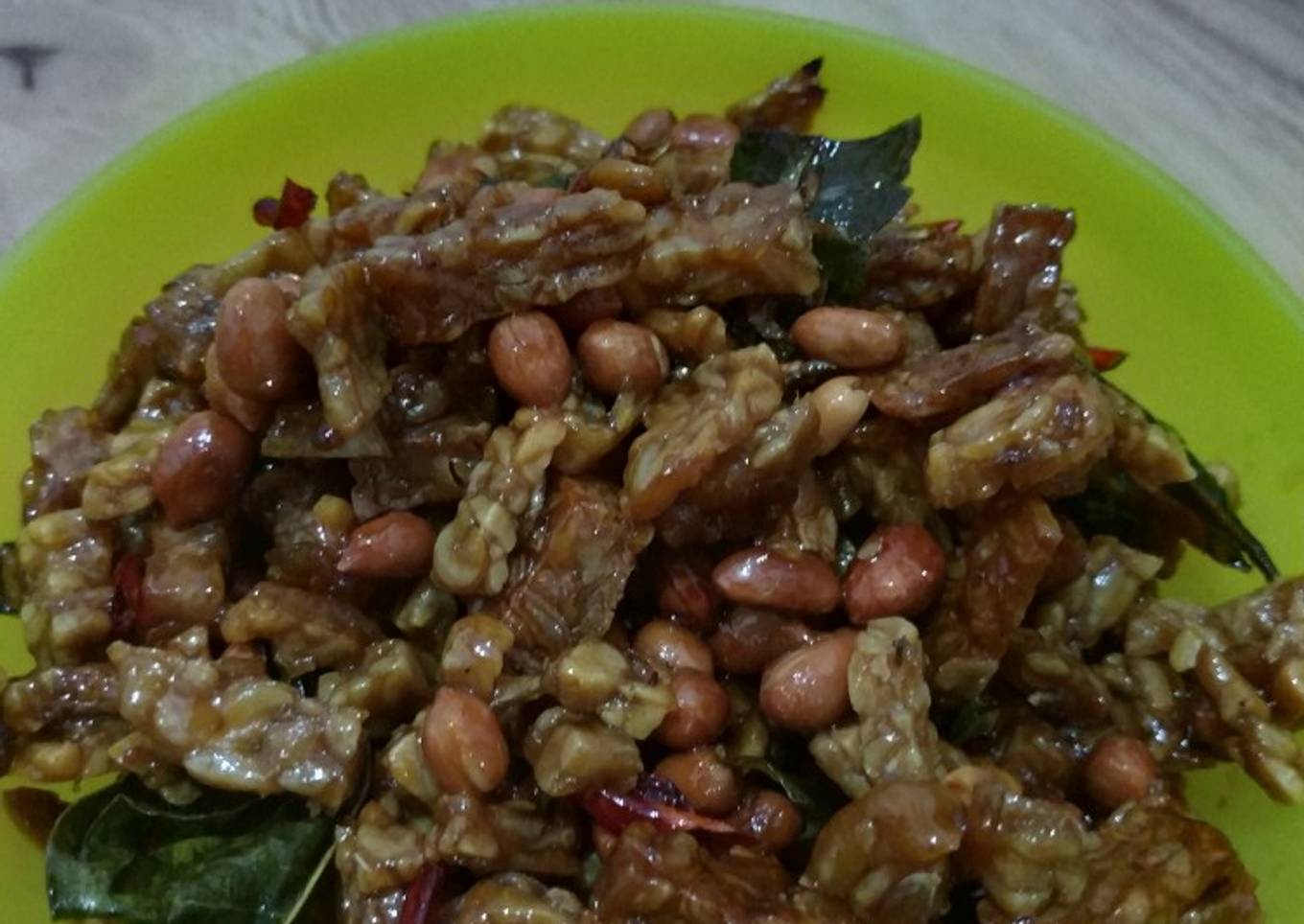 003. Kering Tempe kacang simple & enak