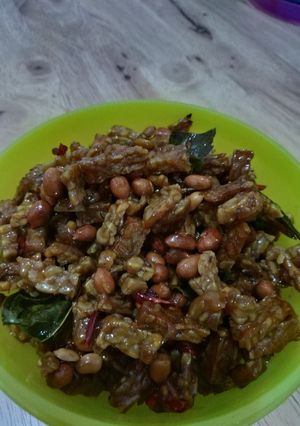 Foto resep 003. Kering Tempe kacang simple & enak