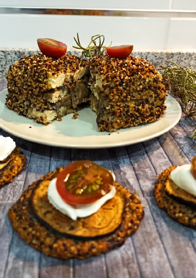 Una foto de Pastel de Tofu 🌱🌿🍴