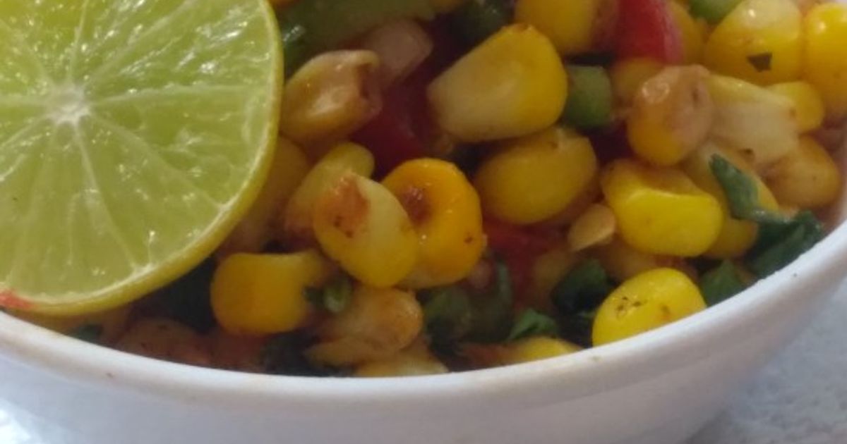 Ruple Ranpara Priya Ranpara દ્વારા રેસીપી કોર્ન ચાટ (Corn Chaat Recipe In Gujarati ...
