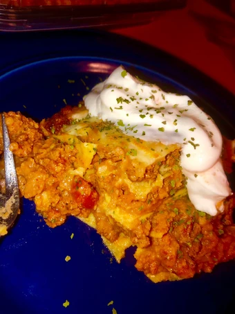 Recipe Easy enchilada “lasagna” casserole which Delicious