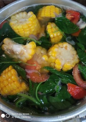Foto resep Sayur bayam simple