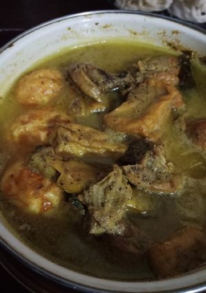 Foto resep Ayam bumbu mulbi (kuning)