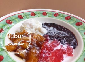 Foto resep Bubur campur manis gurih (bubur madura)