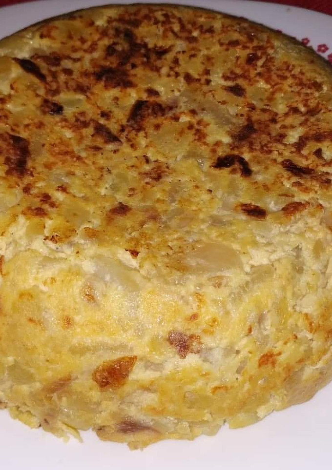 Una foto de Tortilla de patatas cordobesa