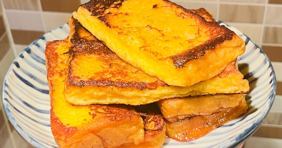 Resep French Toast Moist oleh Cicilia - Cookpad