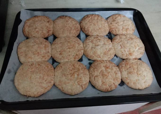 Recipe of Homemade Crispy easy coconut cookies