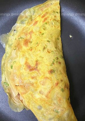 Hình của món Bánh xèo - cách pha bột bất bại.