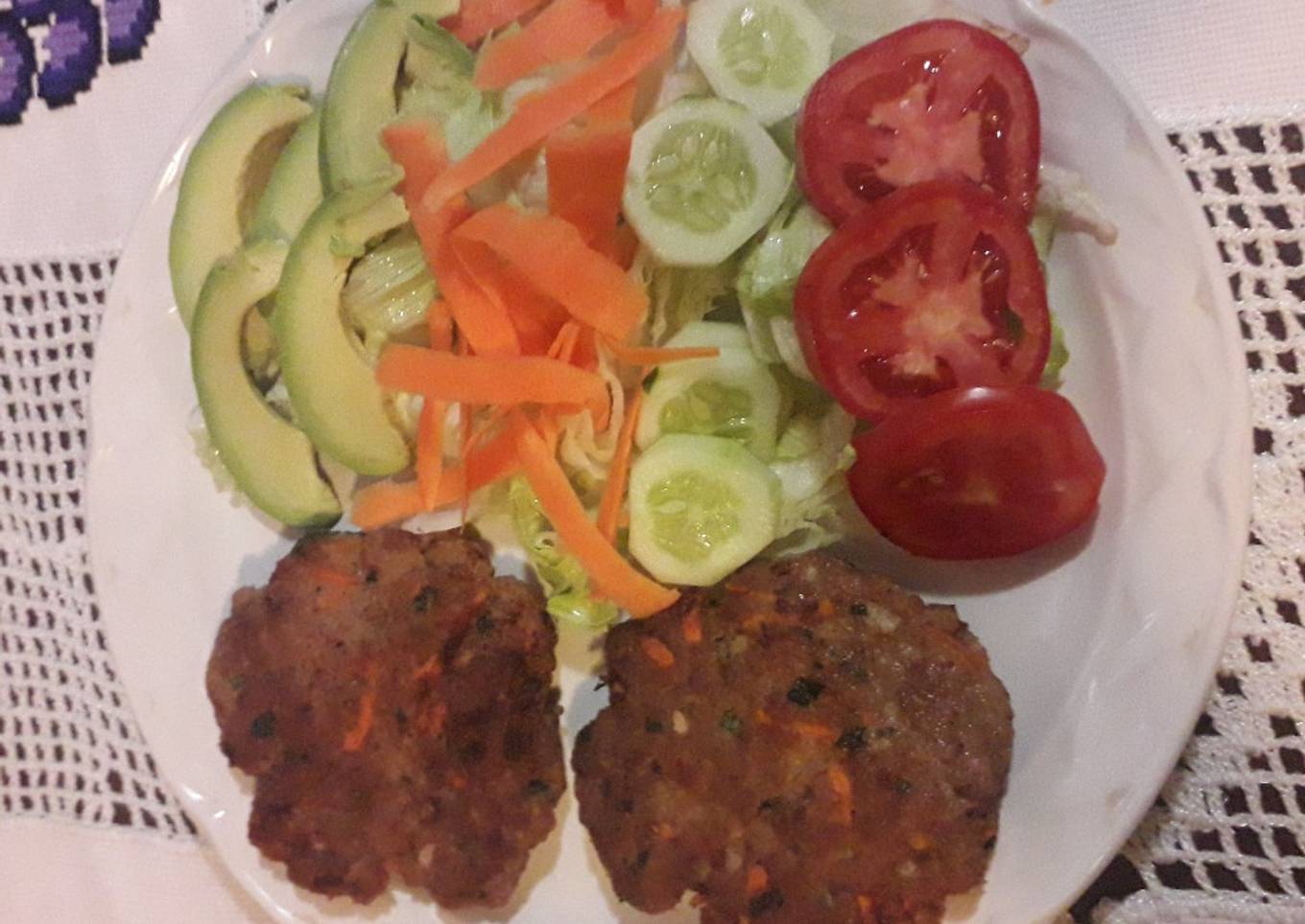 Molida preparada con epazote