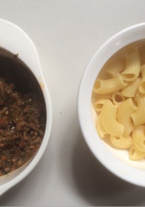 Foto resep Macaroni bolognese - mpasi 10mo