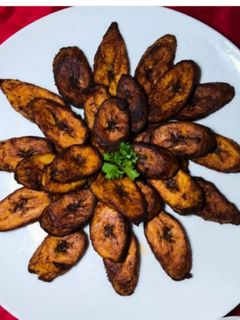 Soyayyen plantain ainihin hoton girkin