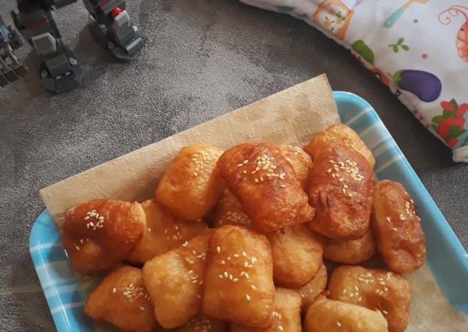 odading viral (kue bantal / roti goreng) - resepenakbgt.com