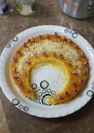 صورة لوصفة كنافه بالقشطه