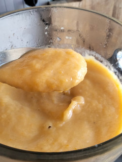 Una foto de Puré de pollo