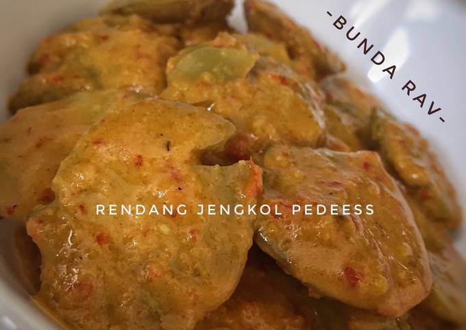 Rendang Jengkol Pedeess