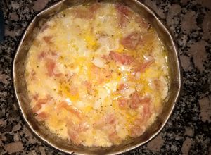Una foto de Arroz Gratinado con Tomate y Queso de Rallar