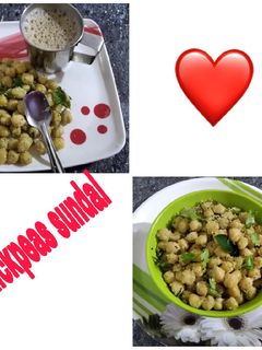 Chickpeas sundal💪🐥 (Chickpeas sundal recipe in tamil) செய்முறை முக்கிய புகைப்படம்