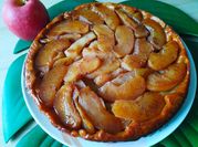 Une photo de tarte tatin pomme