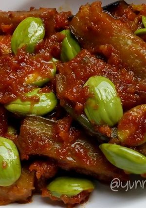 Foto resep Terong balado pete