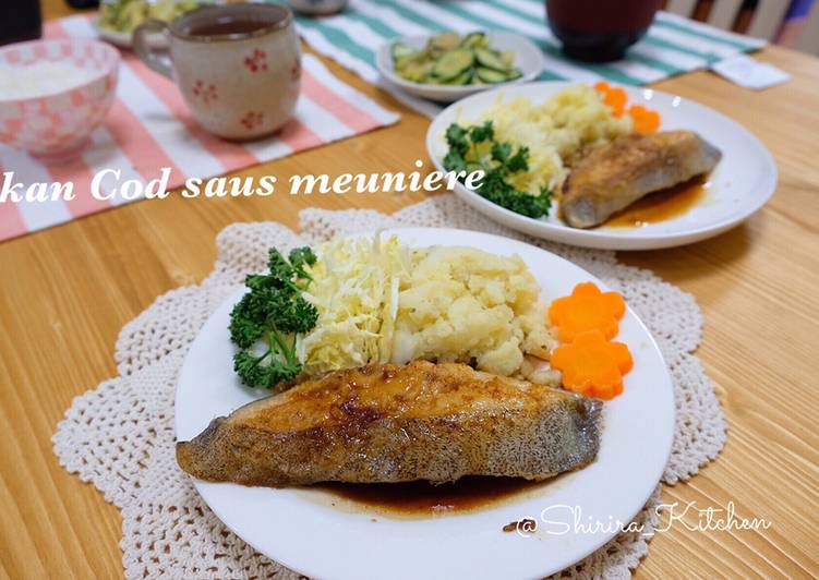 Resep Ikan Cod saus meuniere yummy 💕(ikan kAkap), Bikin Ngiler