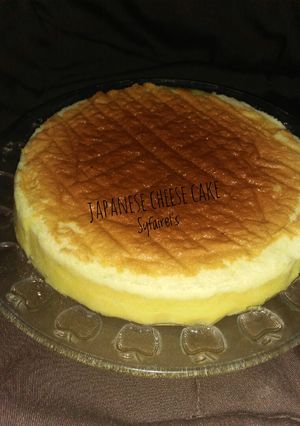 Foto resep Japanese Cheese Cake untuk Pemula