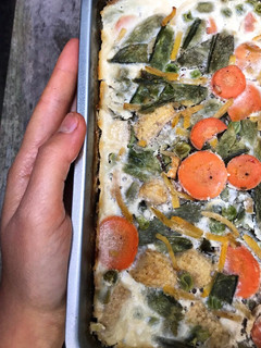 Una foto de Terrina de vegetales