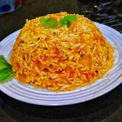 A picture of Tomato Rice.